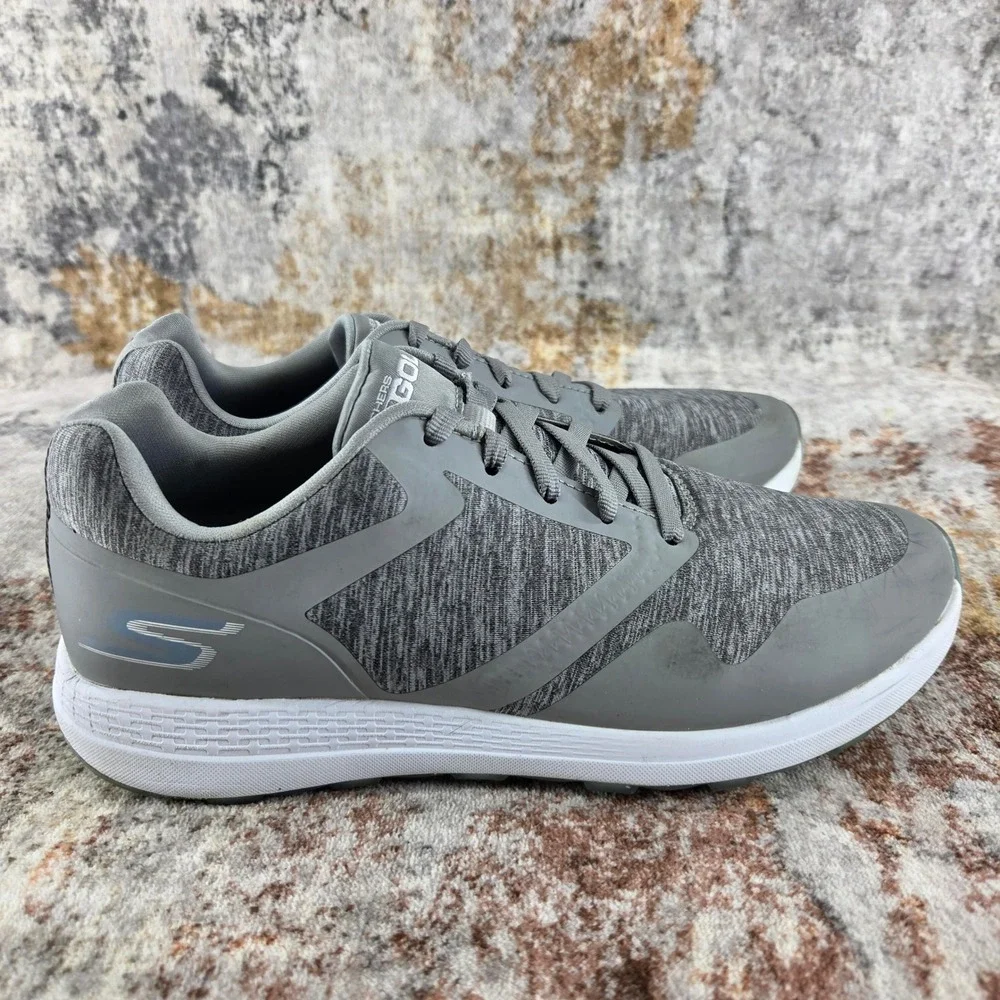 Skechers Go Golf Max Spikeless Golf Shoes Womens 7.5 Gray Ultra Flight Comfort‎